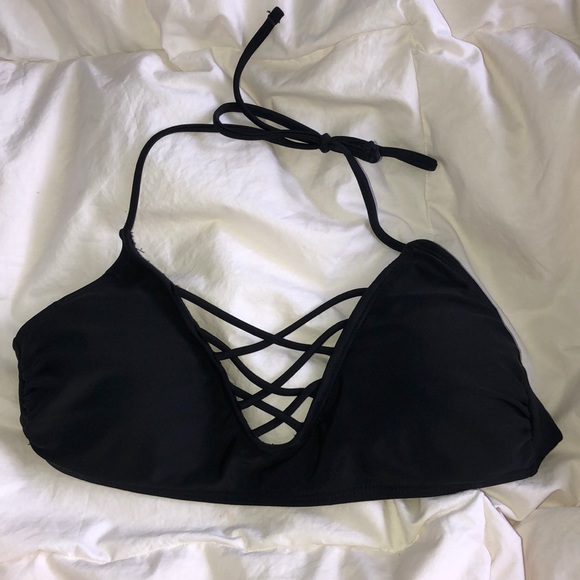 Xhilaration Swim Halter Bikini Top Poshmark